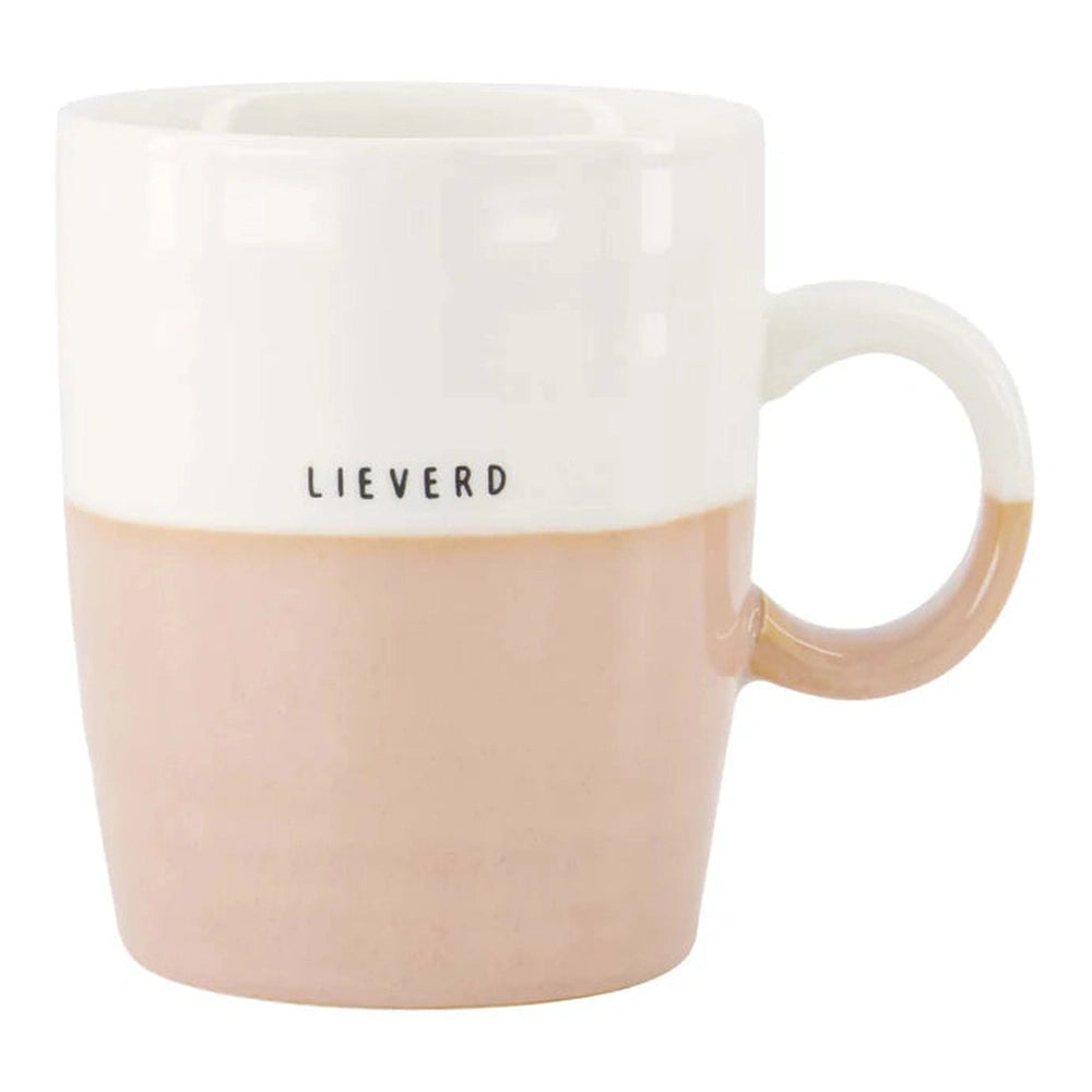 Zusss Theemok Lieverd - Wit/Roze