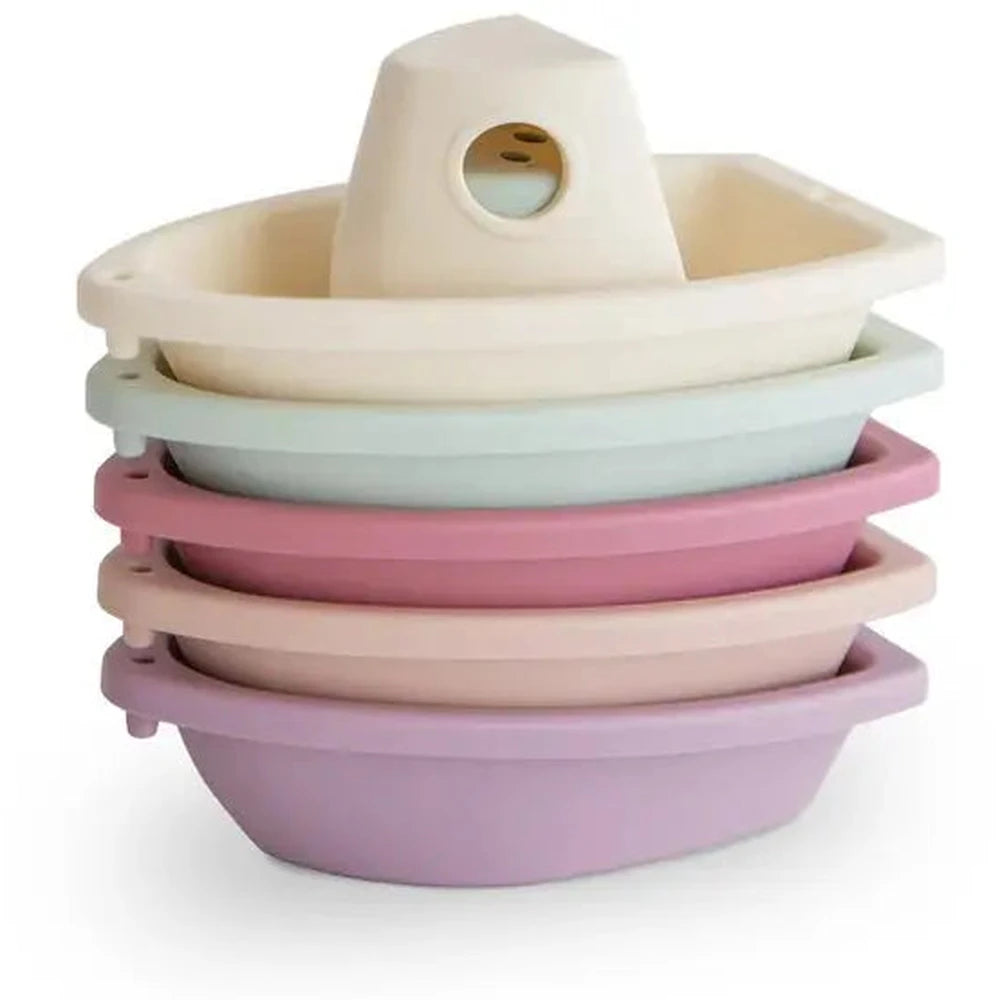 Mushie Stapelbare Badbootjes| Badspeelgoed en Badspeeltjes - Petal