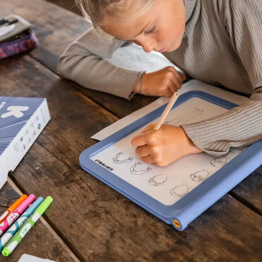 Kidywolf Kidydraw Pro Draagbare Lichttablet - Blauw