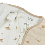 Meyco Studio slaapzak 4-seizoenen Deluxe Interlock Jersey 6-36m - Ginkgo Soft Sand