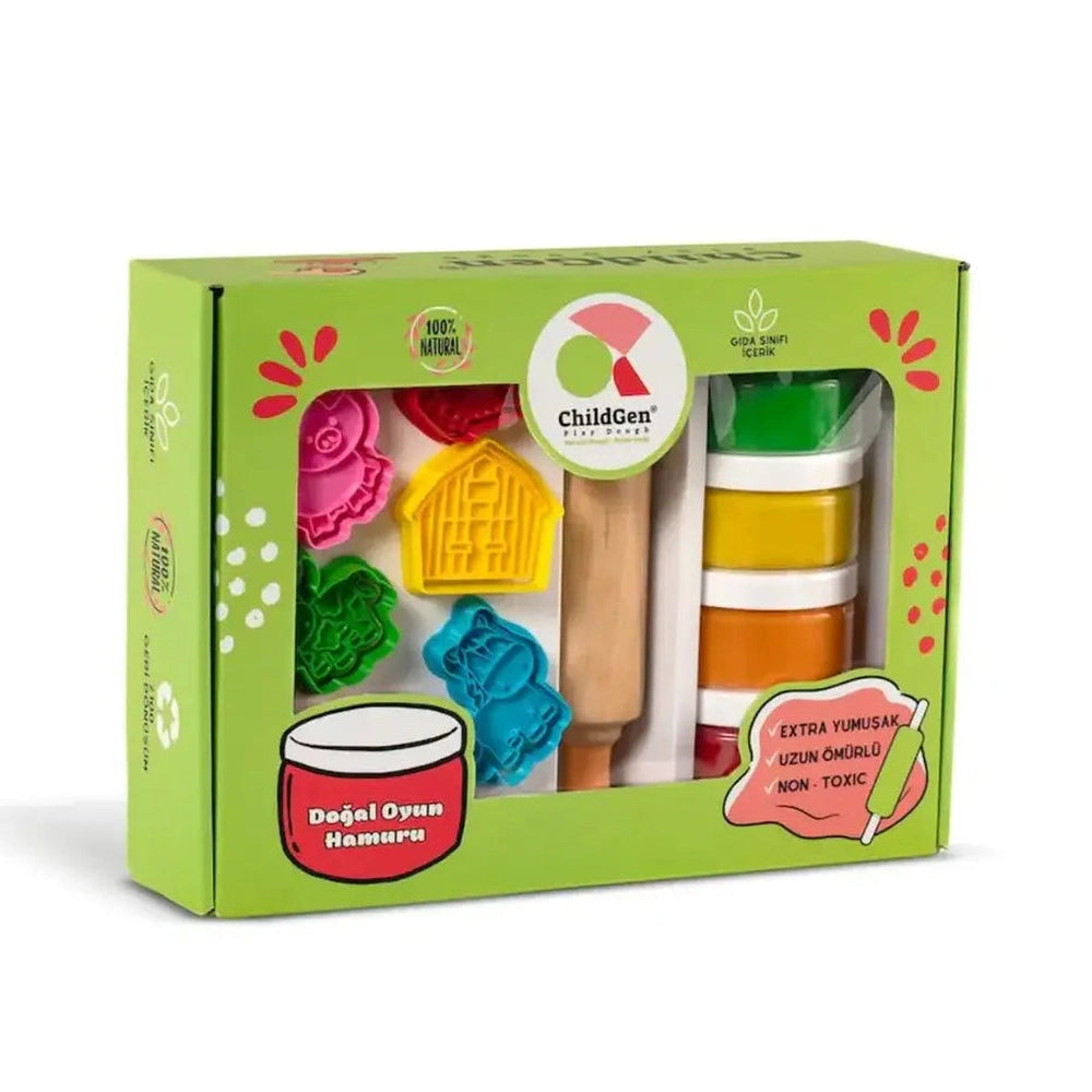 Childgen - Speelklei Premium Set - Farm