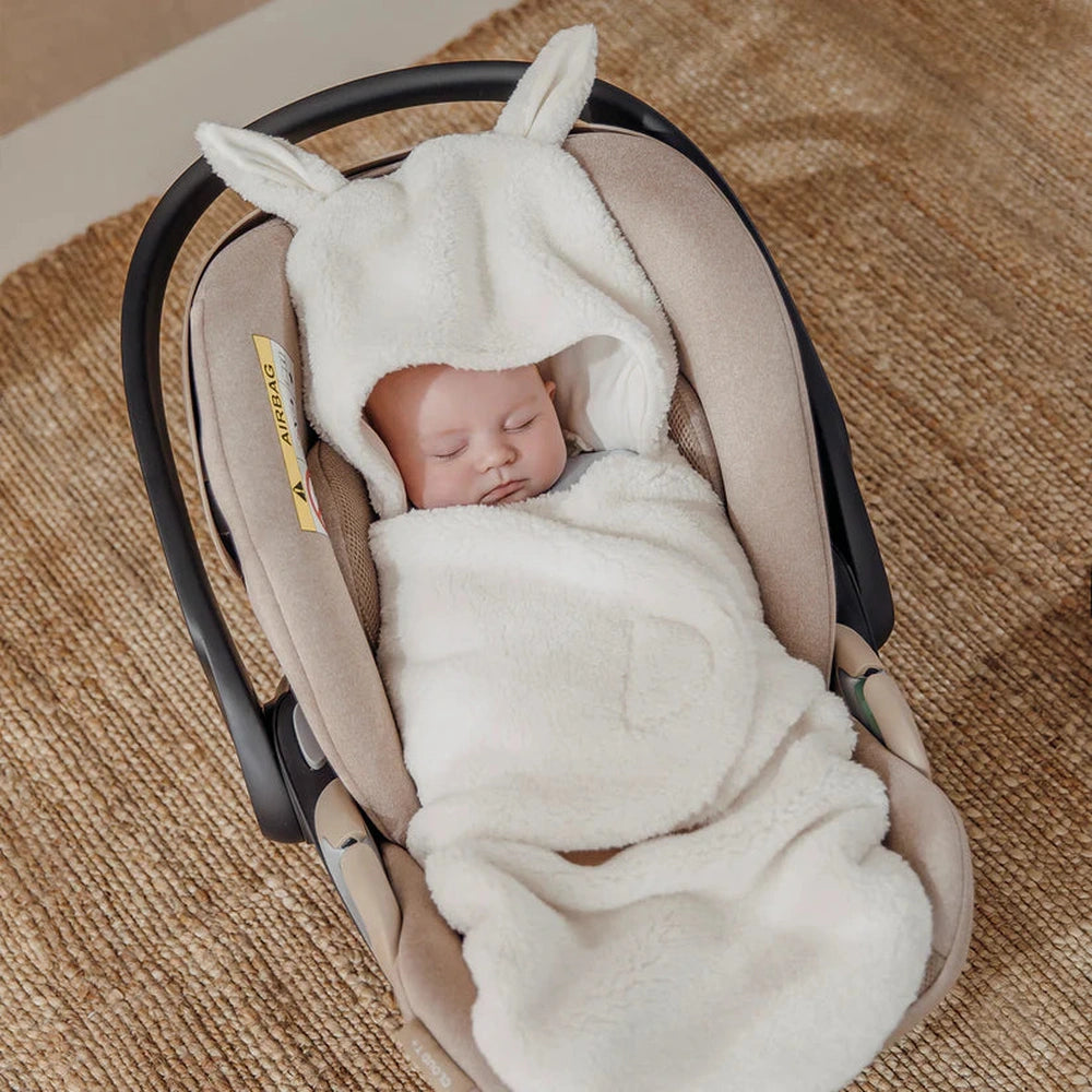 Meyco Wikkeldeken Teddy Rabbit - Natural