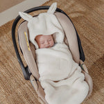Meyco Wikkeldeken Teddy Rabbit - Natural