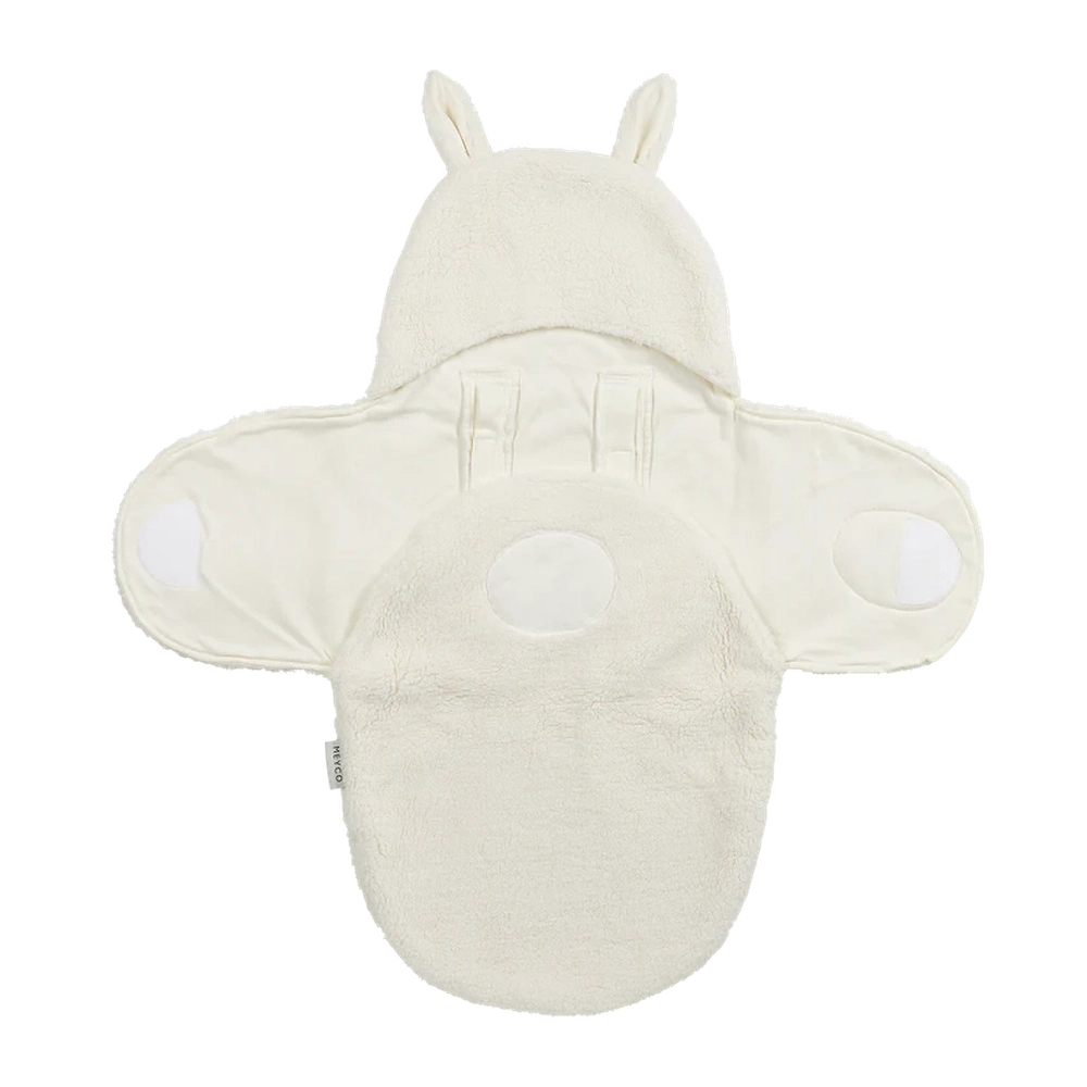 Meyco Wikkeldeken Teddy Rabbit - Natural