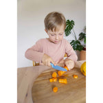 SKÅGFÄ Klyv - Montessori Kindermes - Blue Cornflower - Terra - kinderbestek