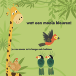 Leer dieren met mevrouw Kip