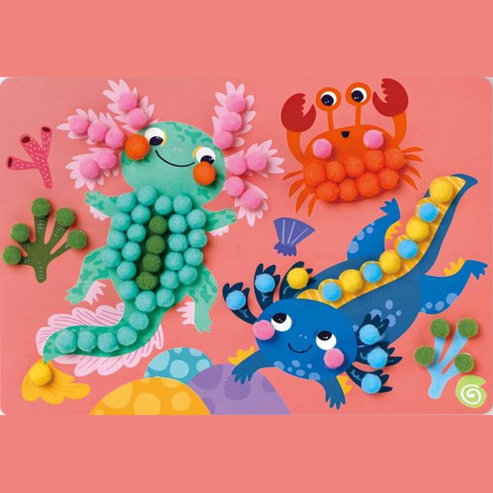 Avenir Pom Pom Art - Axolotl
