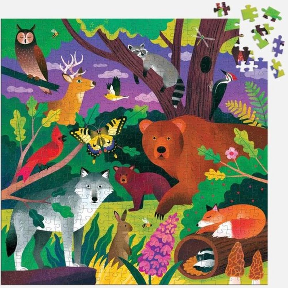 Mudpuppy Puzzle - Forest Illuminated Glow In The Dark