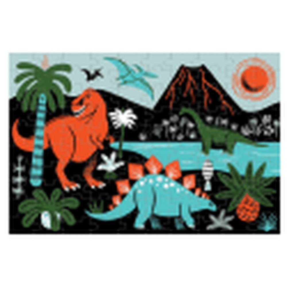 Mudpuppy Dinosaur Glow-in-the-dark Puzzle