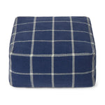 Lorena Canals Poef Geo Block Navy Blue