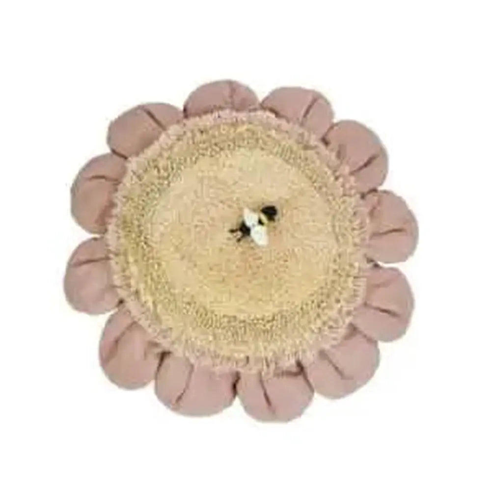 Lorena Canals - Floor cushion Pink Daisy