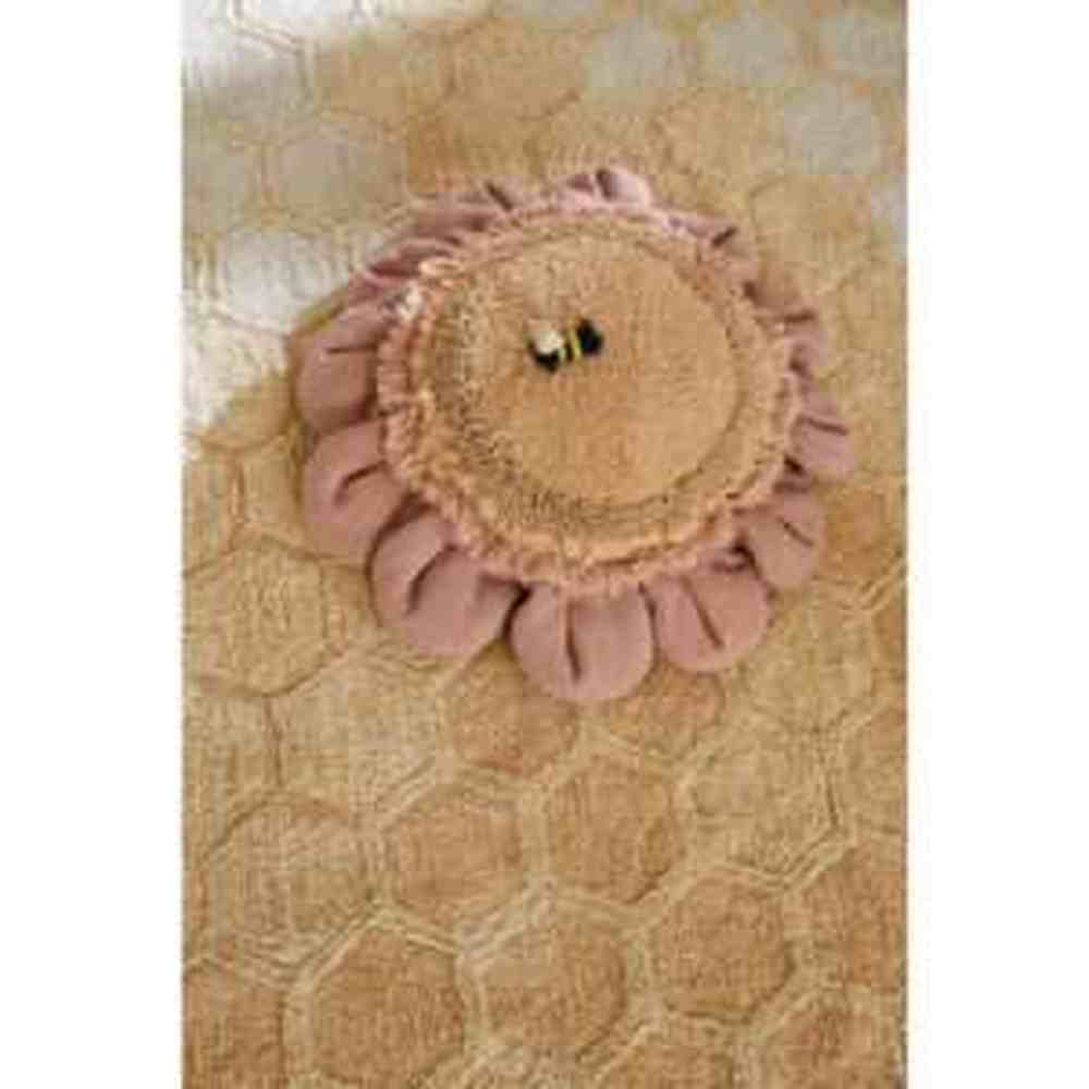 Lorena Canals - Floor cushion Pink Daisy