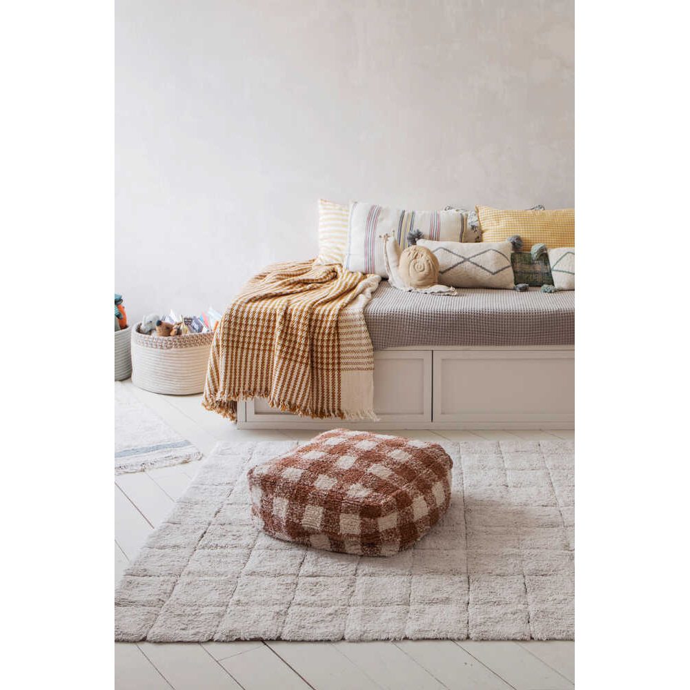 Lorena Canals Poef Vichy Toffee