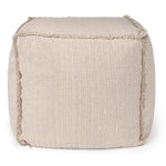 Lorena Canals Handgeweven Poef Beige 45x45x45