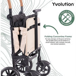 Yvolution bolderkar wandelwagen groen