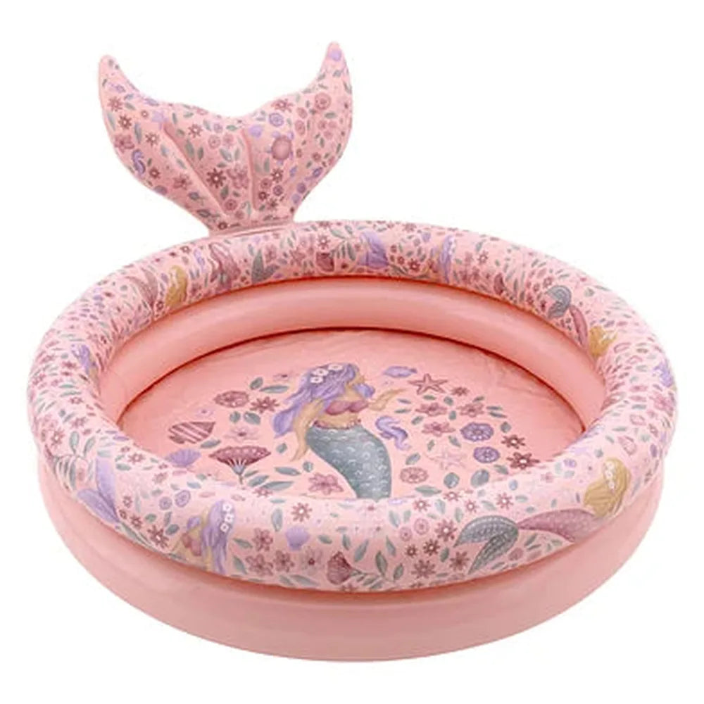 Little Dutch Zwembadje Walvis 80cm Roos