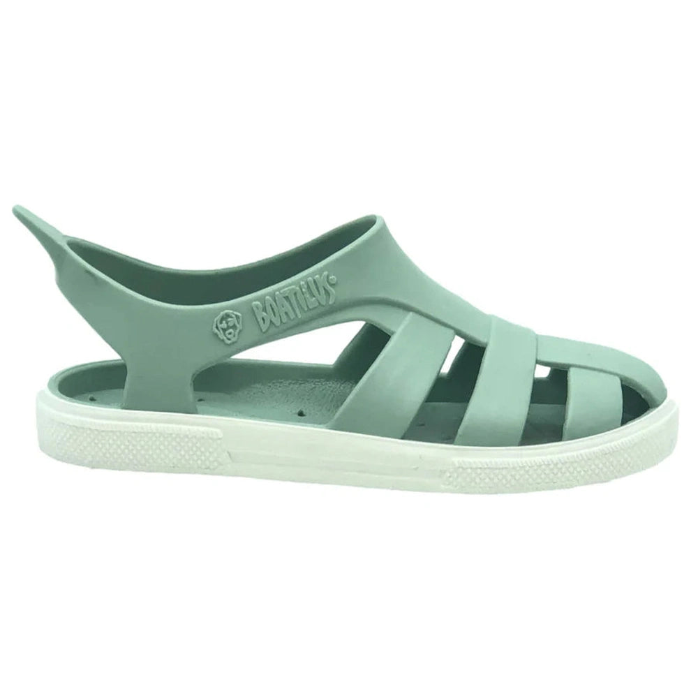 Boatilus Sandalen voor Kinderen Pastel Groen/Wit