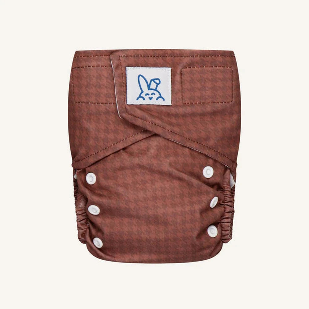 Bumbuns Easy Herbruikbare Luier met drukknopen - Blossom Chesnut