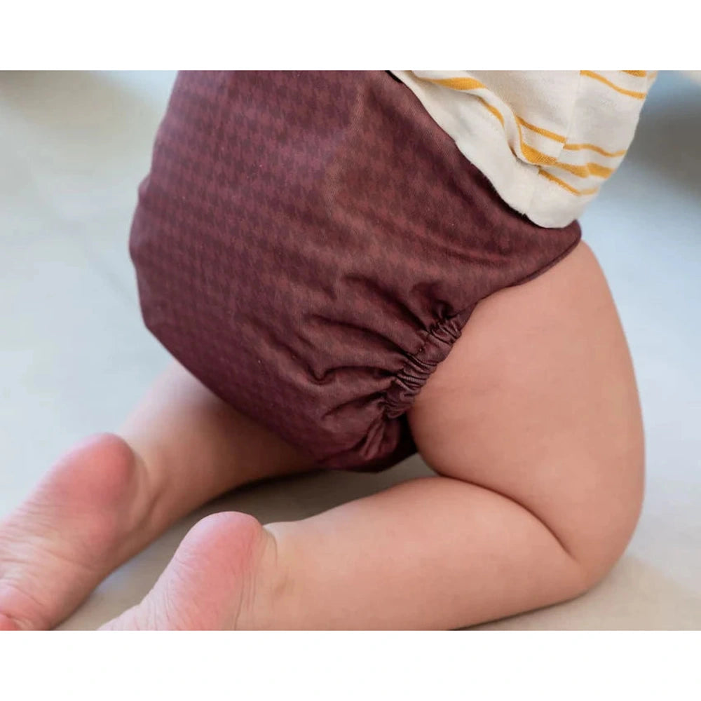 Bumbuns Easy Herbruikbare Luier met drukknopen - Blossom Chesnut