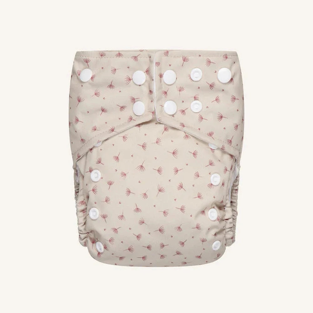 Bumbuns Easy Herbruikbare Luier met drukknopen - Blossom Almond
