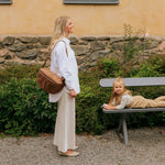 Elodie Organizer Half Moon - Caramel Brown