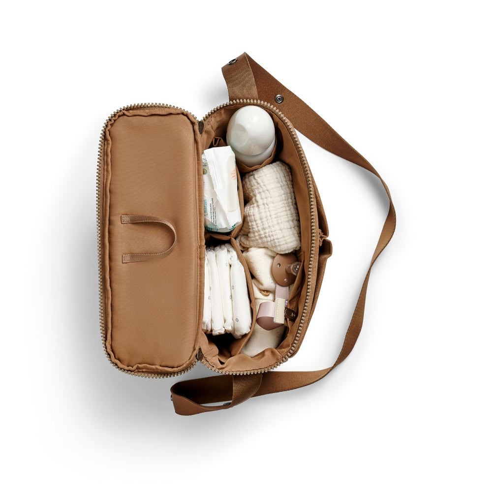 Elodie Organizer Half Moon - Caramel Brown