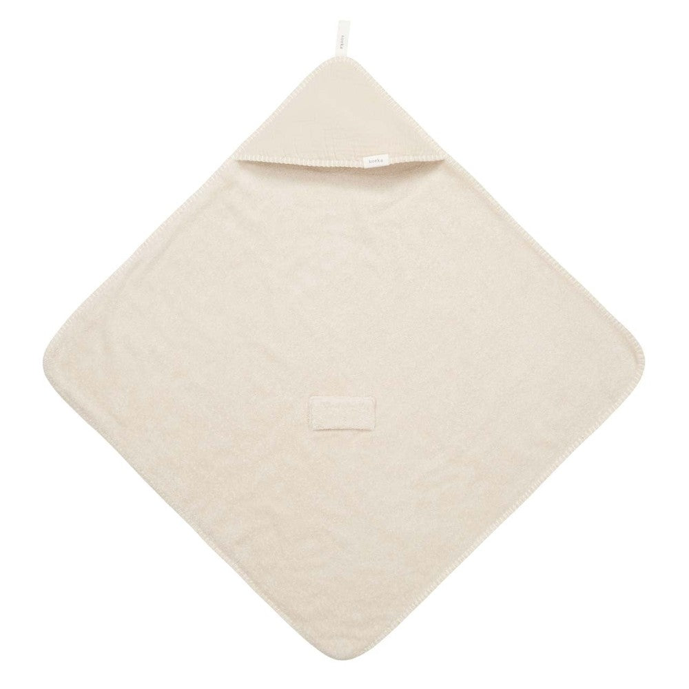 Koeka Omslagdoek Faro warm white 100x100cm