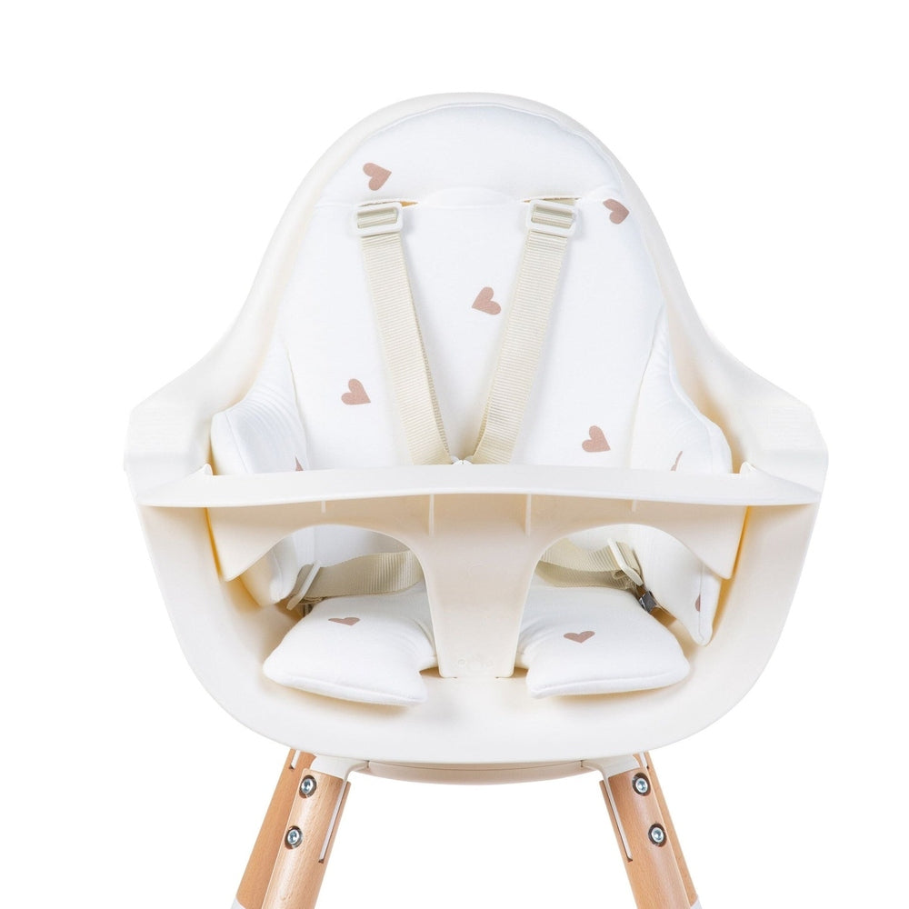 Childhome Evolu Stoelkussen - Hartjes