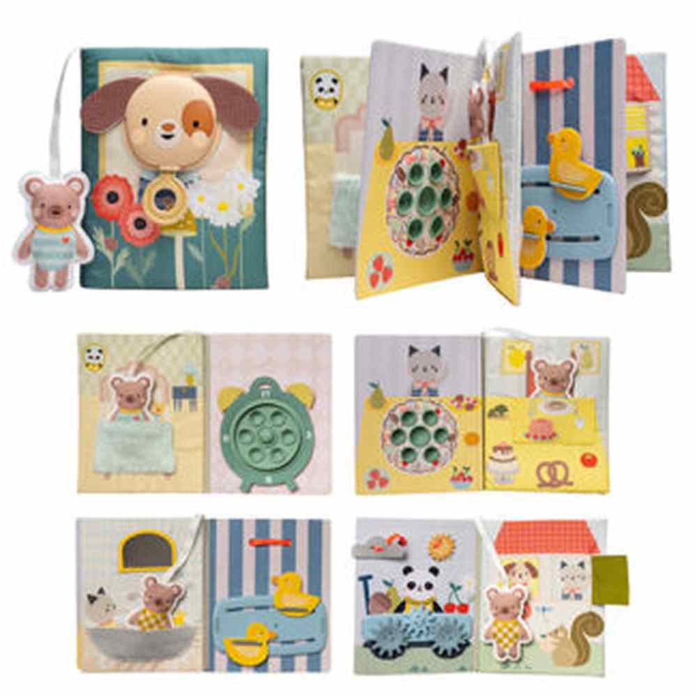 Taf Toys Apprentissage facile - Mon livre d’activités maison