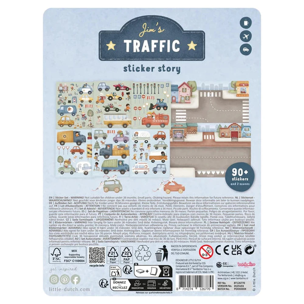 Little Dutch Sticker Story - Jim's Traffic