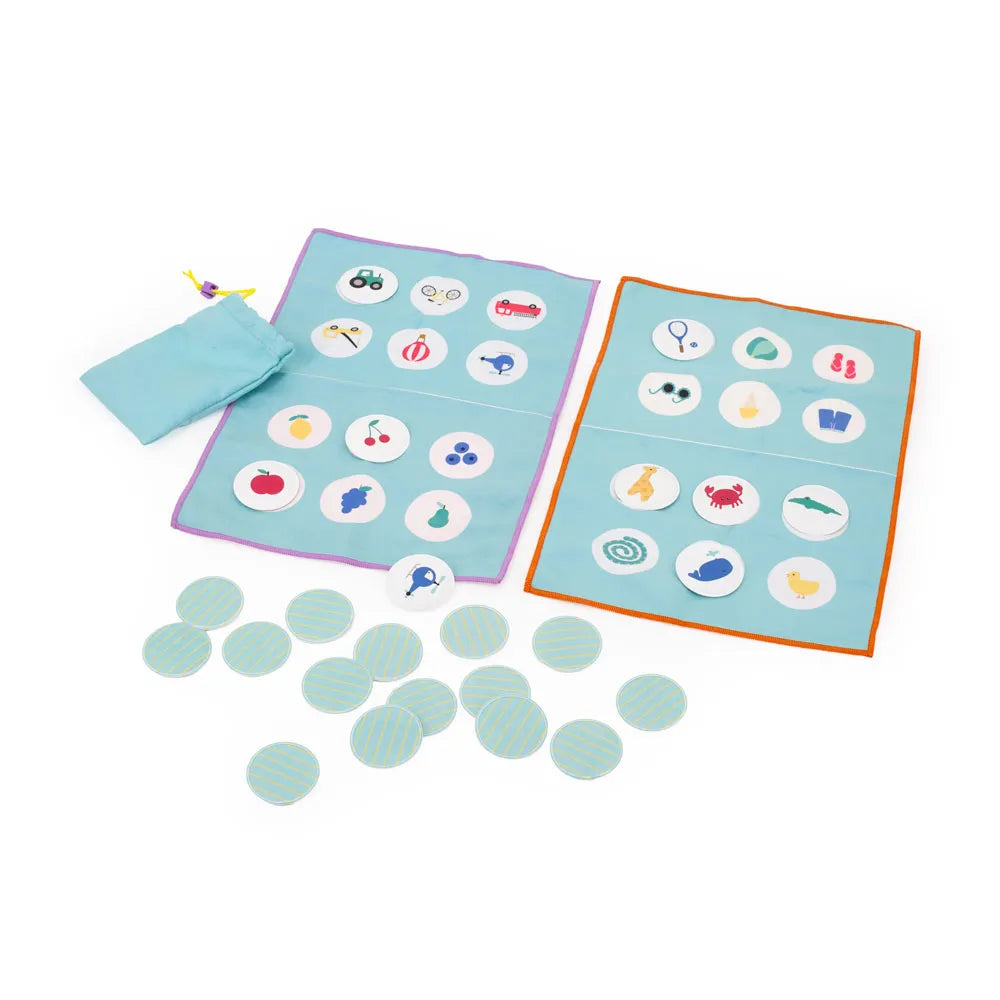 QUUT 2-in-1 Reisspel Bingo/Lotocolor