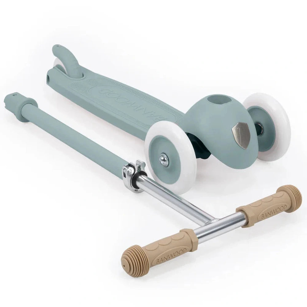 Banwood Eco Scooter Step - Met Mandje - Teal