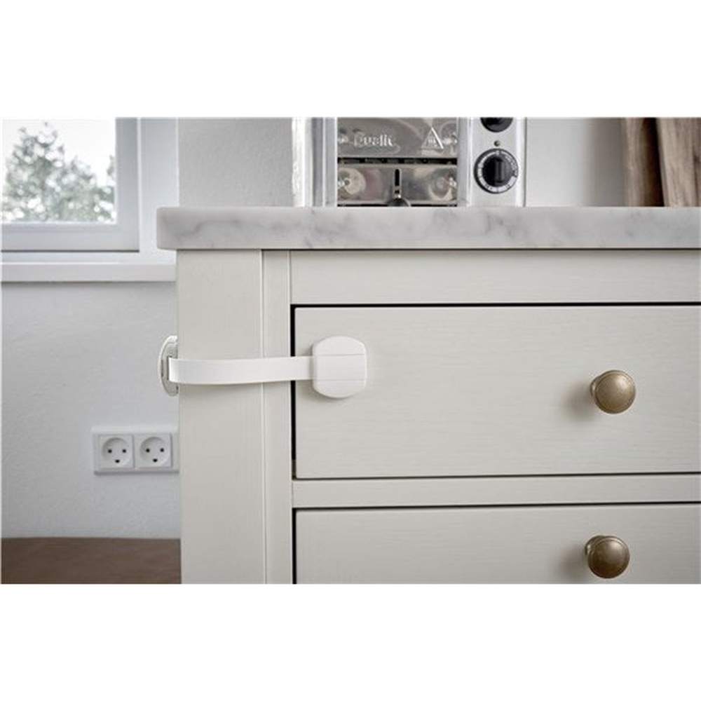 BabyDan Multifunctioneel Slot, 2 stuks - Wit