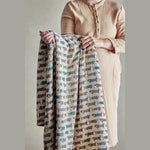Bloomingville MINI Charlie Plaid van Gerecycleerd Katoen - Multicolor