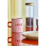Bloomingville Cherish Mok in Aardewerk - Roze