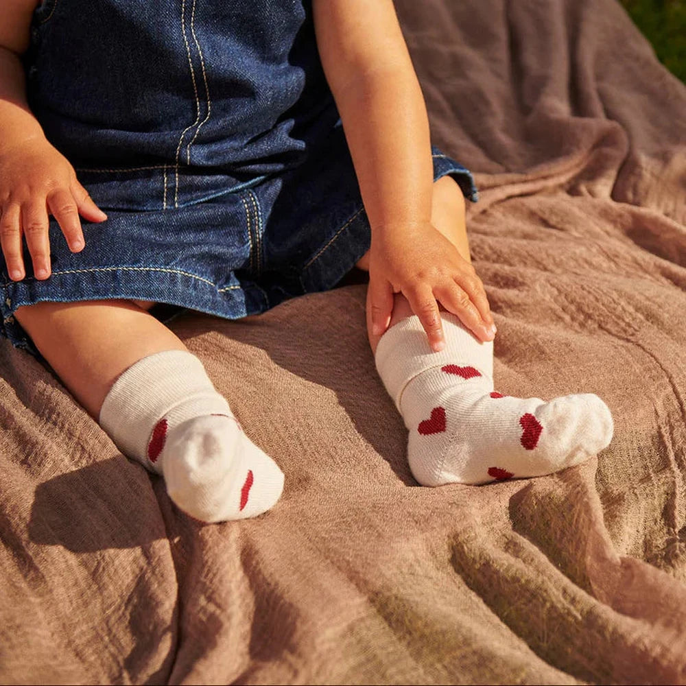 MPkids Alvilda socks - hartjes