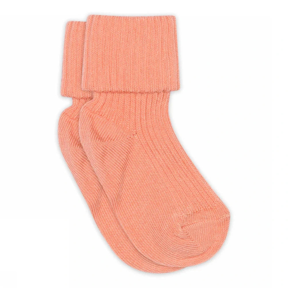 MPkids Cotton Rib Baby Socks - Oranje
