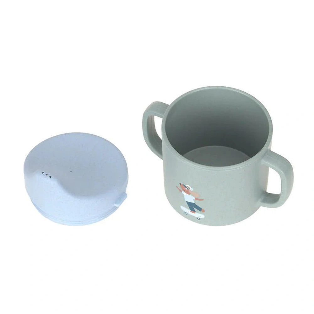 Lässig Drinkbeker Sippy Cup PP/Cellulose - Tiny Team Dog
