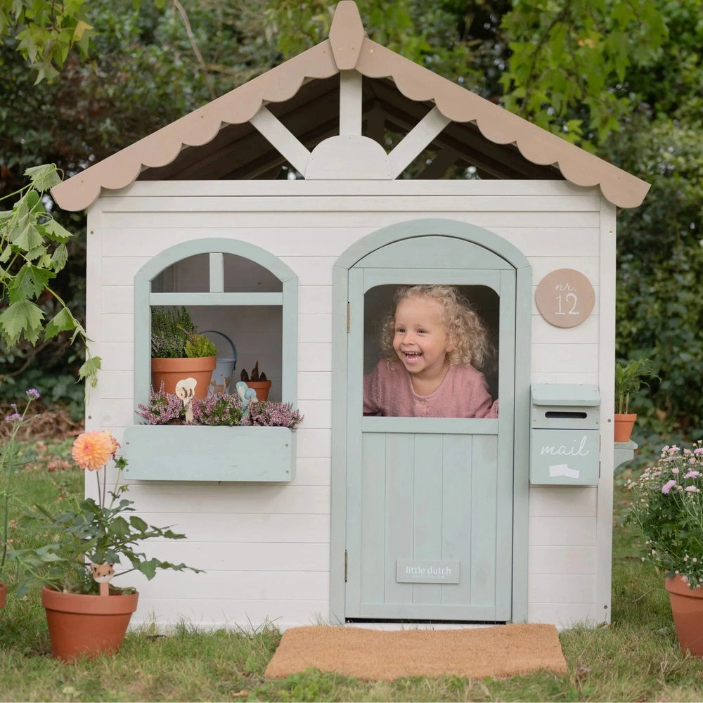 Little Dutch Houten speelhuisje - Wit