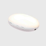 Moonie Peluche - The Humming Rabbit 2.0 - Argent | Peluche bruit blanc avec veilleuse