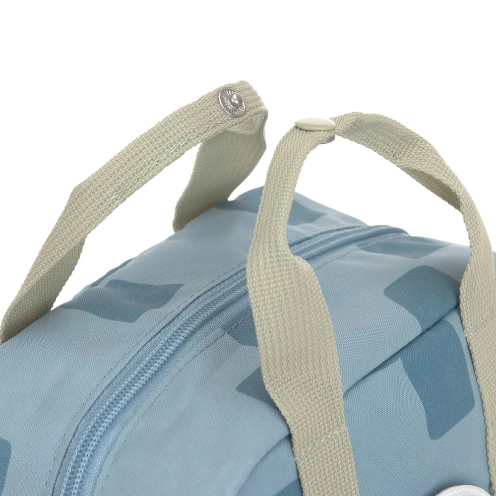 Lässig Mini Vierkante Rugzak Met Feestelijk Patroon - Blauw