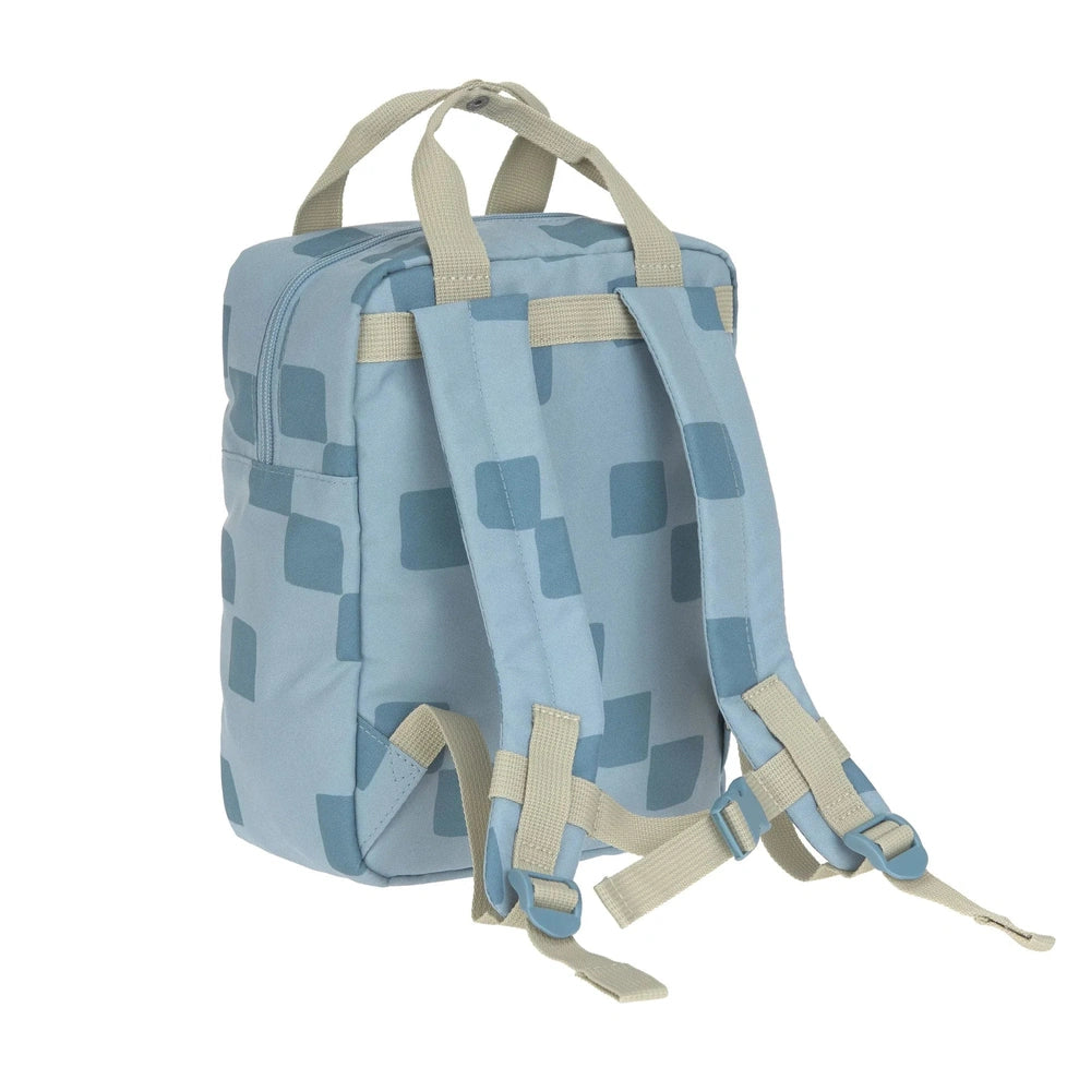 Lässig Mini Vierkante Rugzak Met Feestelijk Patroon - Blauw