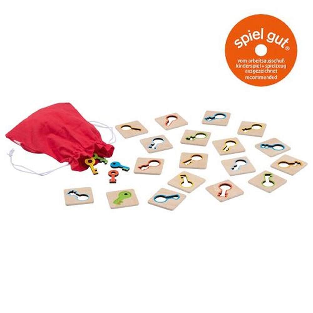 Goki Memo Game Zoek De Sleutel