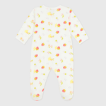 Petit Bateau Katoenen babypyjama met fruitprint