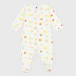 Petit Bateau Katoenen babypyjama met fruitprint