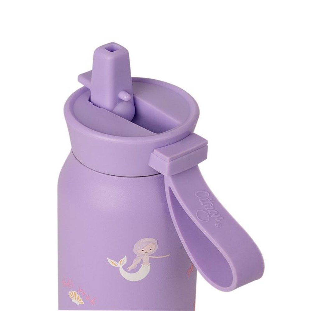 Citron kleine waterfles 350ml Zeemeermin