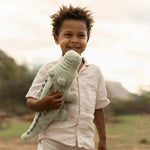 Little Dutch Safari Friends Knuffel Krokodil - Groen