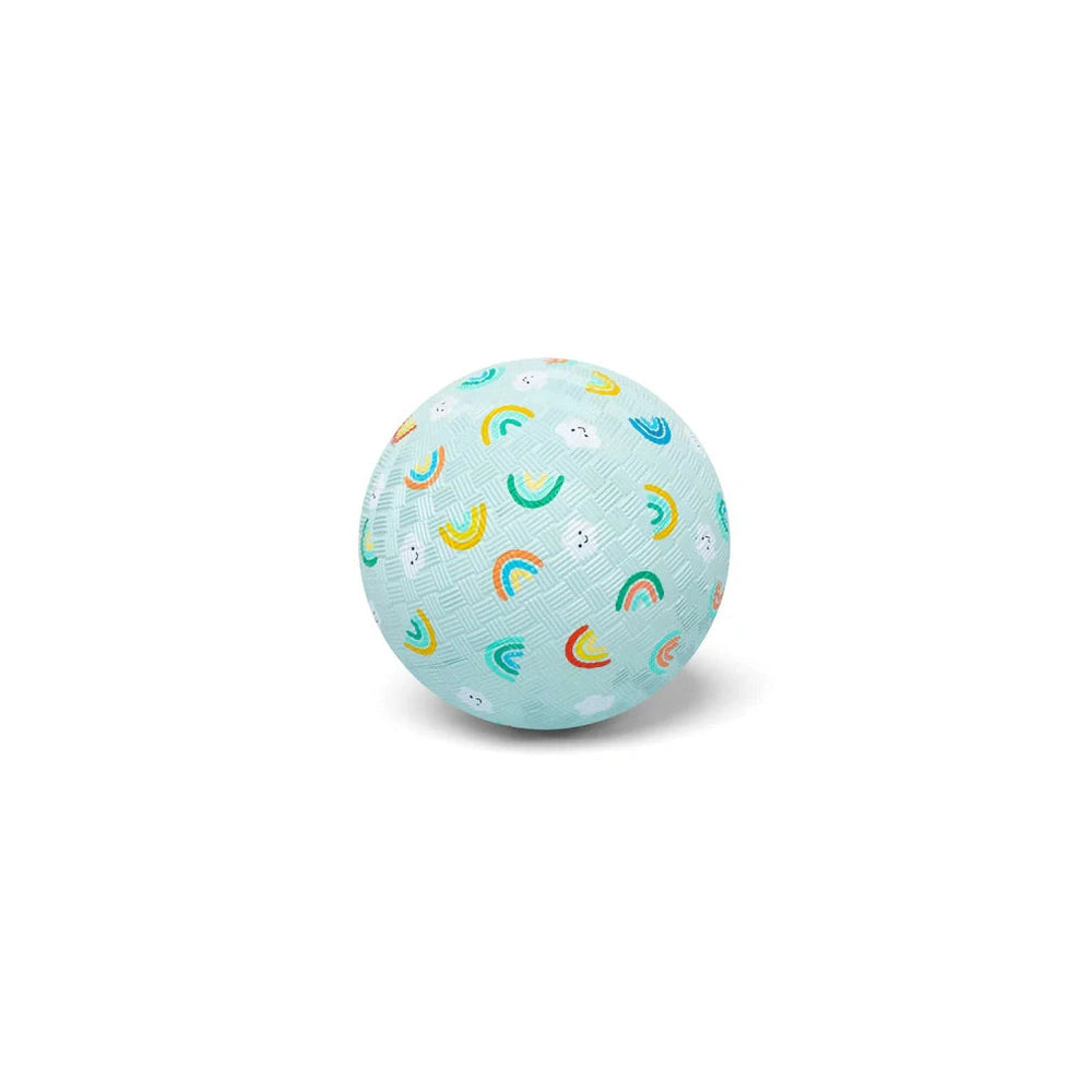 Little L Speelbal - Regenboog En Wolk 13cm