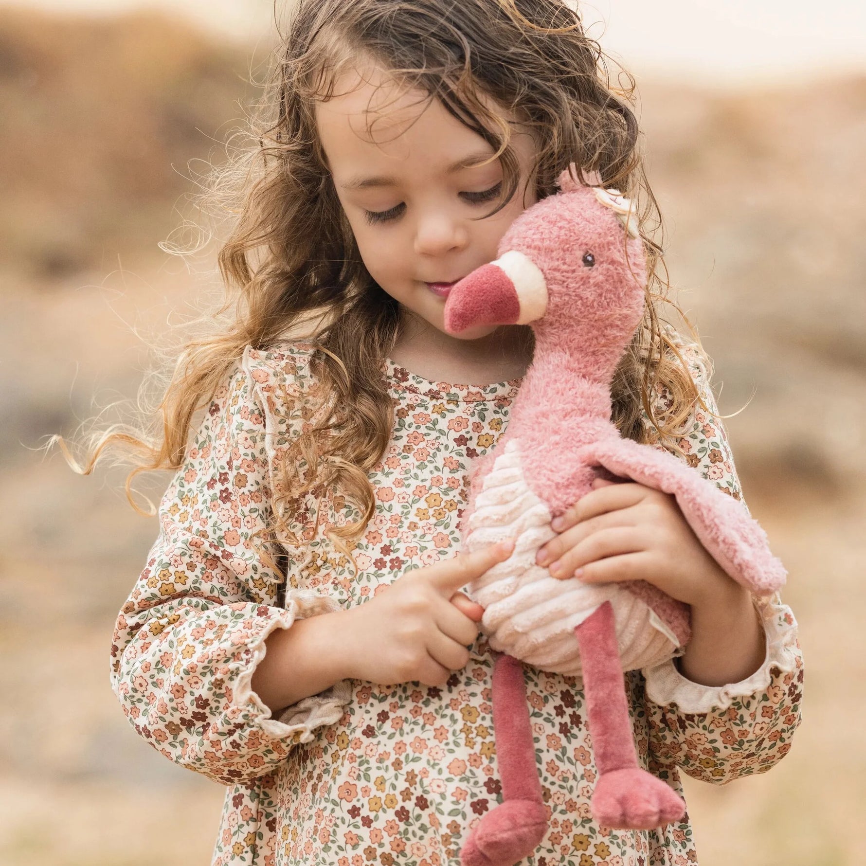 Little Dutch Knuffel Flamingo - Roze 35cm