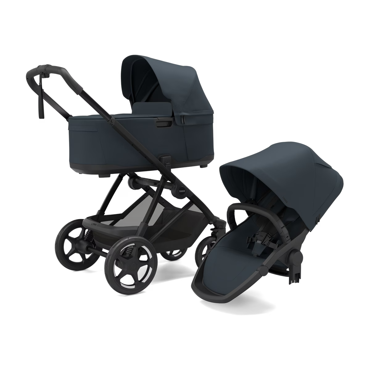 Thule Charm 2 in 1 Kinderwagen - Darkest Blue